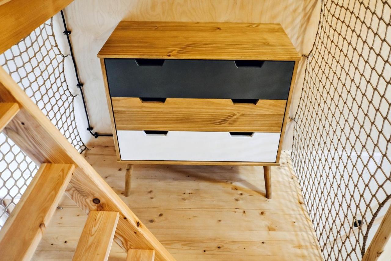 Tri Domky - Tiny Houses Depoltice Exterior foto