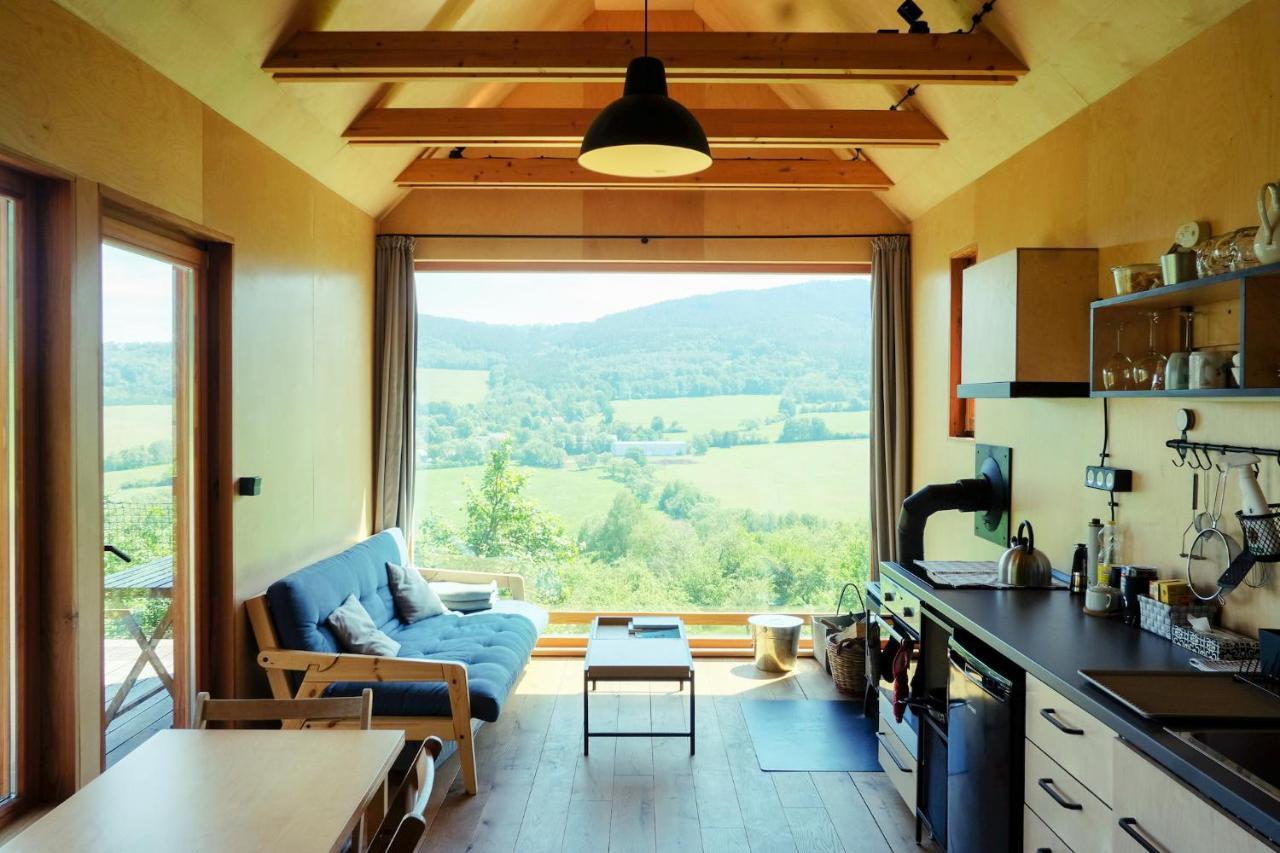 Tri Domky - Tiny Houses Depoltice Exterior foto