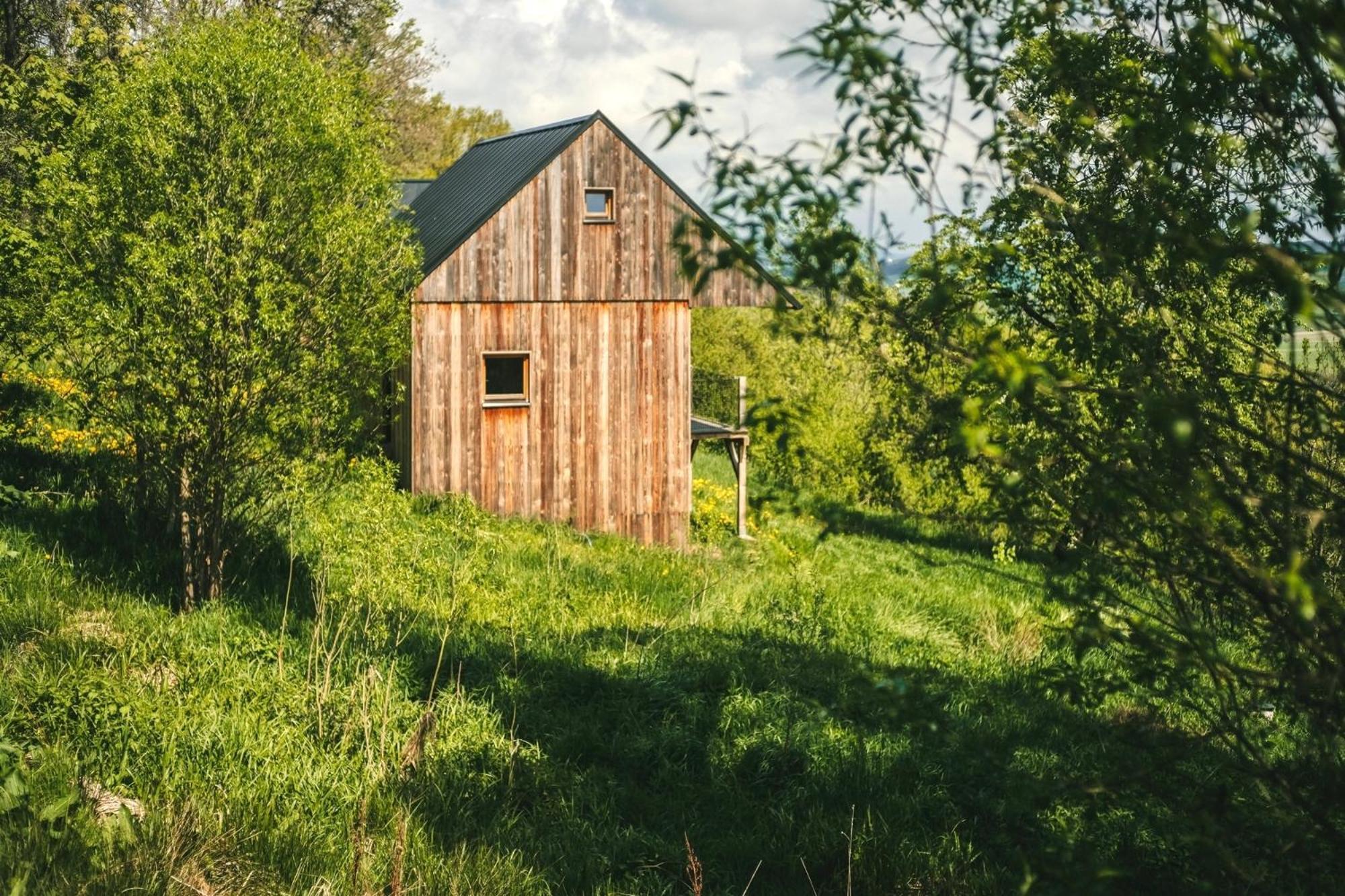 Tri Domky - Tiny Houses Depoltice Exterior foto